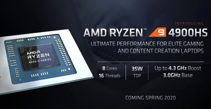 Las CPU Ryzen 9 eficientes de AMD se dirigen a la corona de portátiles para juegos de Intel 1